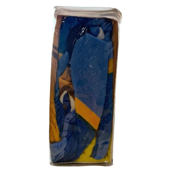 Zippy Sack Dog Puppy Fleece Bed Spread Comforter With Zipper Kids Full Size NEW - Picture 4 of 13